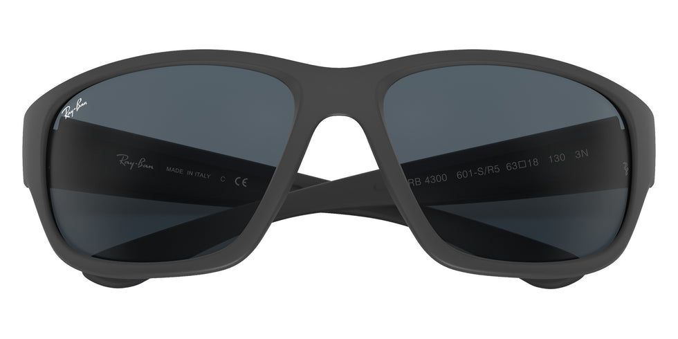 Ray-Ban® RB4300 RB4300 601SR5 63 Sunglasses - Black