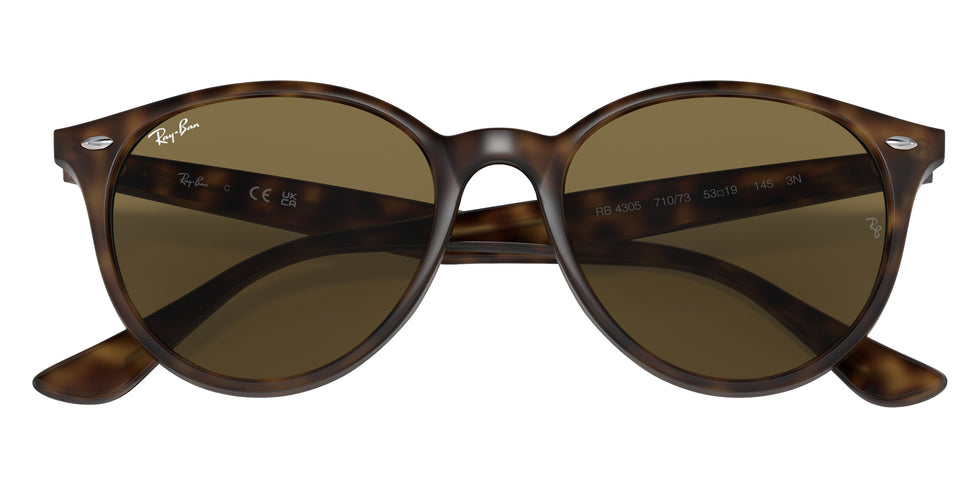 Ray-Ban® RB4305 RB4305 710/73 53 Sunglasses - Tortoise