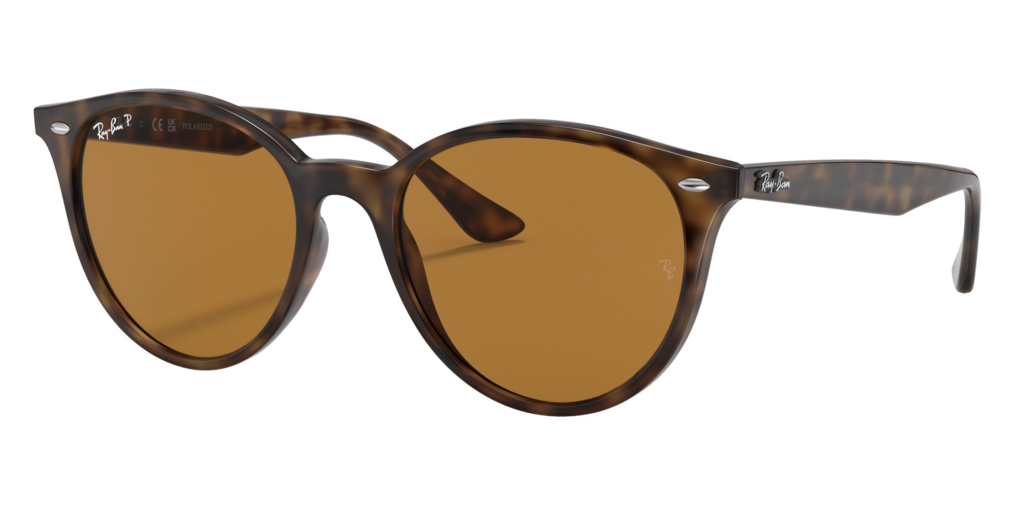 Ray-Ban® RB4305 RB4305 710/83 53 Sunglasses - Tortoise