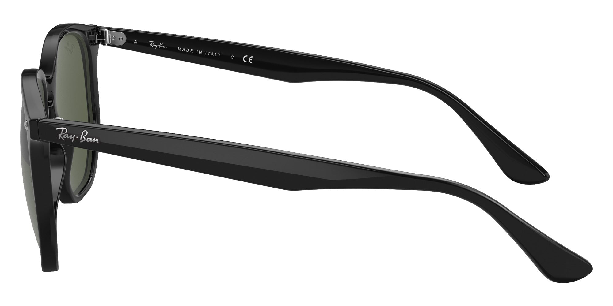 Ray-Ban® RB4306F RB4306F 601/71 54 Sunglasses - Black