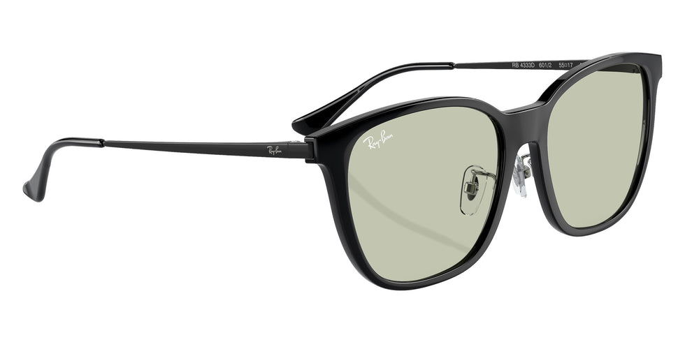 Ray-Ban® RB4333D RB4333D 601/2 55 Sunglasses - Black