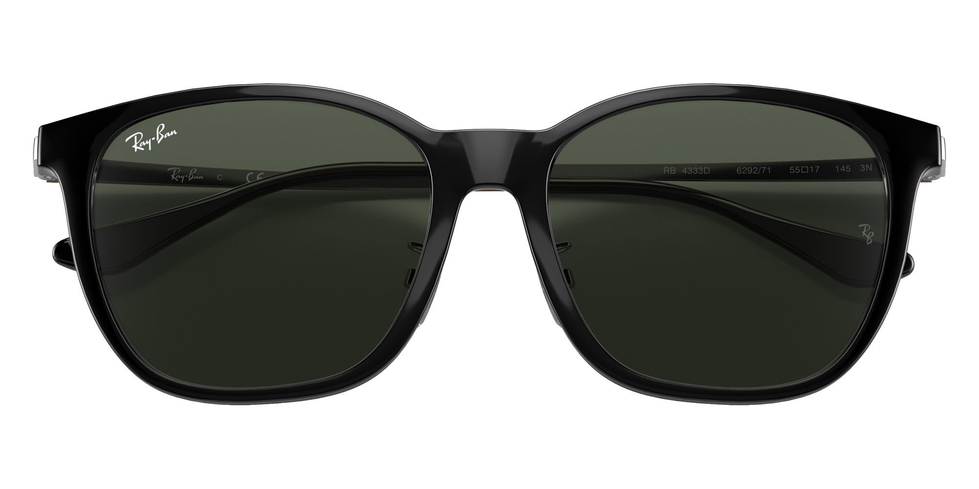 Ray-Ban® RB4333D RB4333D 629271 55 Sunglasses - Silver