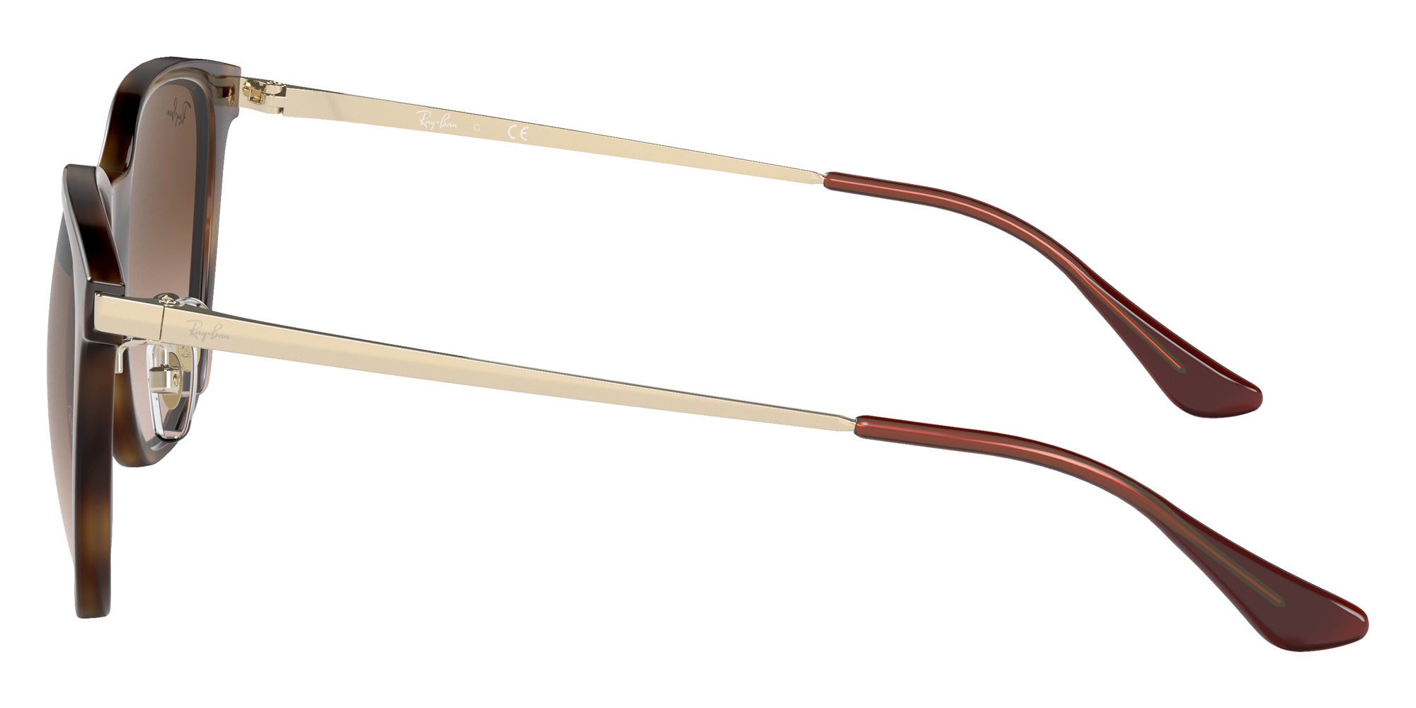 Ray-Ban® RB4333D RB4333D 710/13 55 Sunglasses - Gold