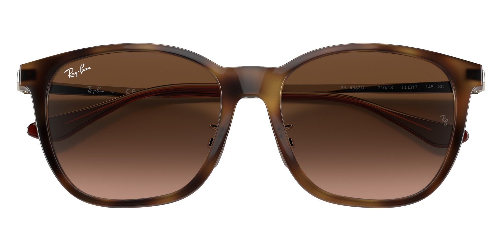 Ray-Ban® RB4333D RB4333D 710/13 55 Sunglasses - Gold