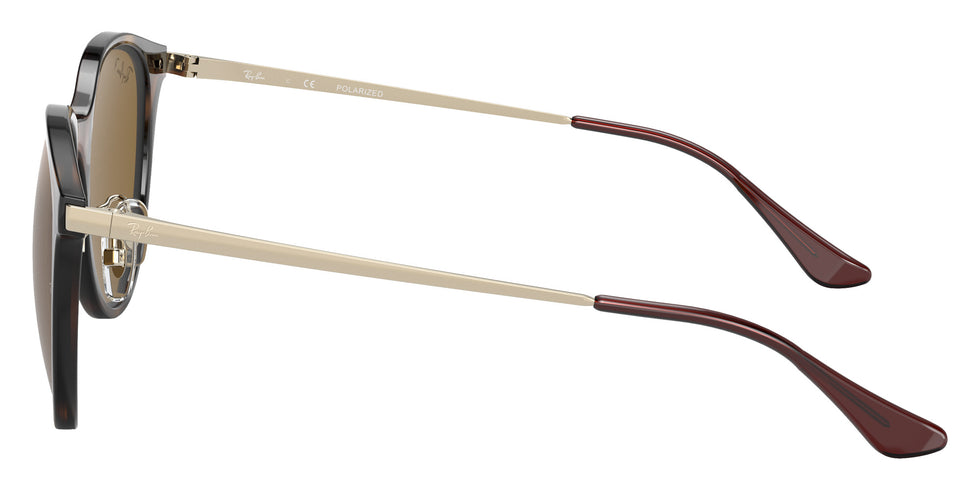 Ray-Ban® RB4334D RB4334D 710/83 55 Sunglasses - Gold