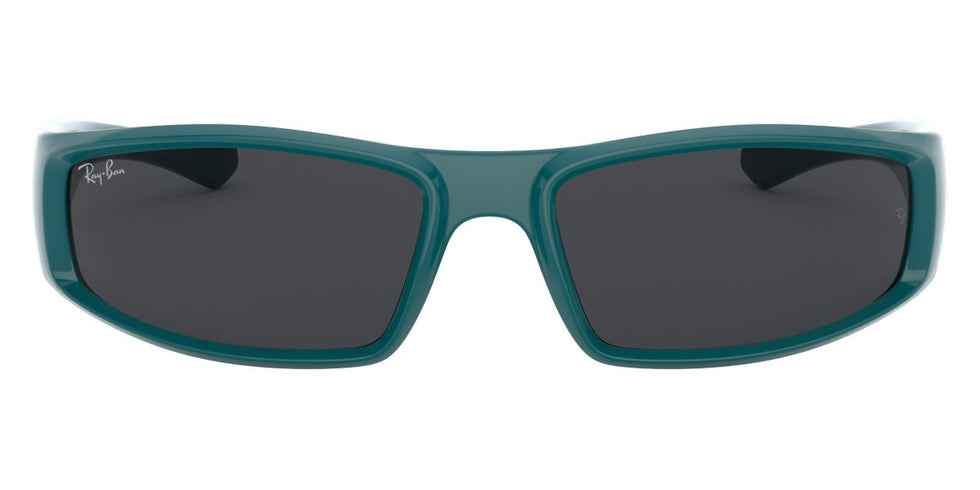 Ray-Ban® RB4335 RB4335 648687 58 - Turquoise with Dark Gray lenses Sunglasses