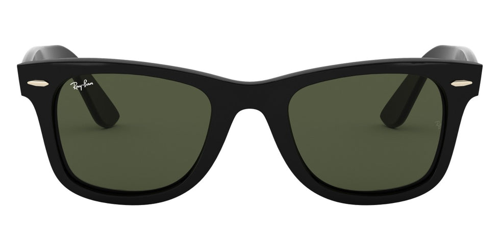Ray-Ban® Wayfarer Ease RB4340 RB4340 601 50 - Black with G-15 Green lenses Sunglasses