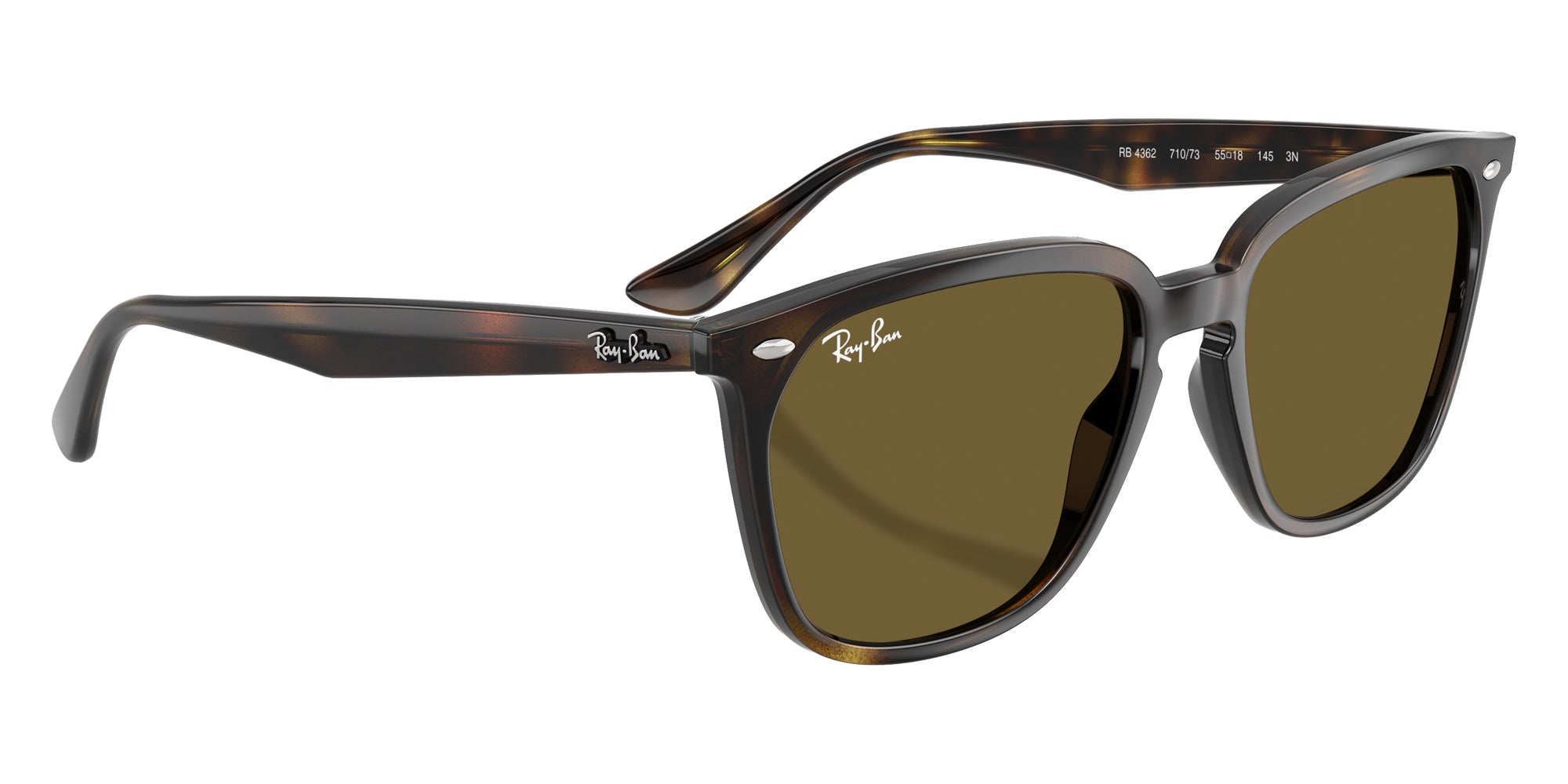 Ray-Ban® RB4362 RB4362 710/73 55 Sunglasses - Tortoise
