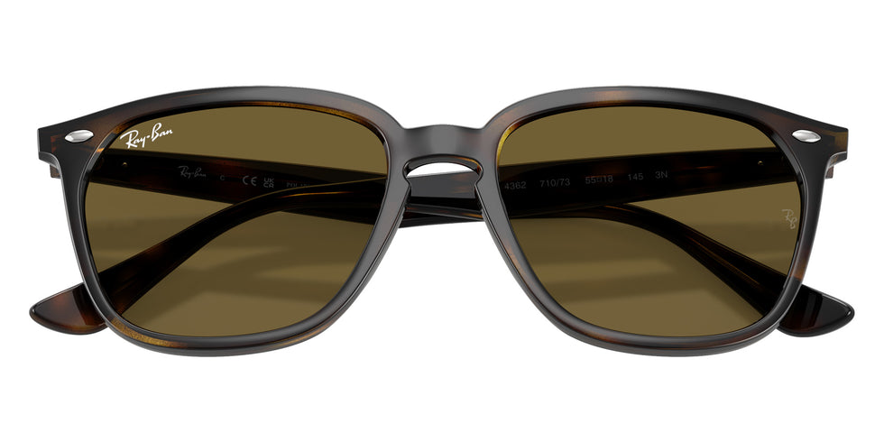 Ray-Ban® RB4362 RB4362 710/73 55 Sunglasses - Tortoise