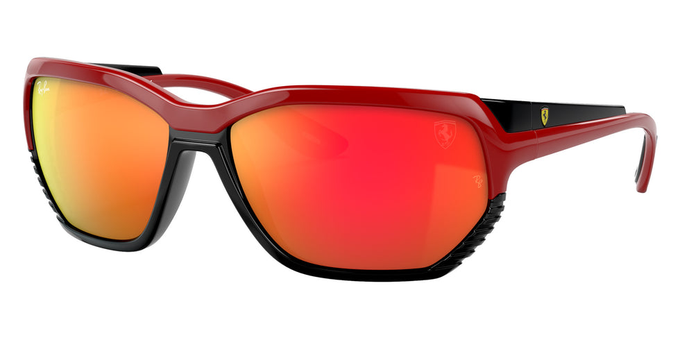 Ray-Ban® RB4366M RB4366M F6236Q 61 Sunglasses - Red