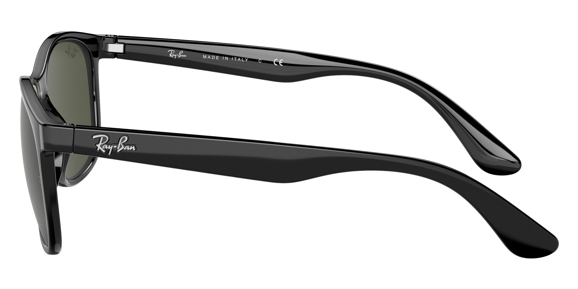 Ray-Ban® RB4374 RB4374 601/31 56 Sunglasses - Black