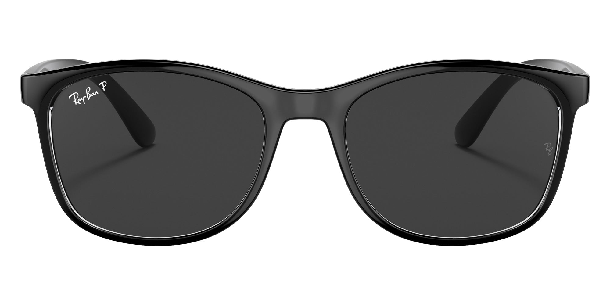 Ray-Ban® RB4374 RB4374 603948 56 Sunglasses - Black