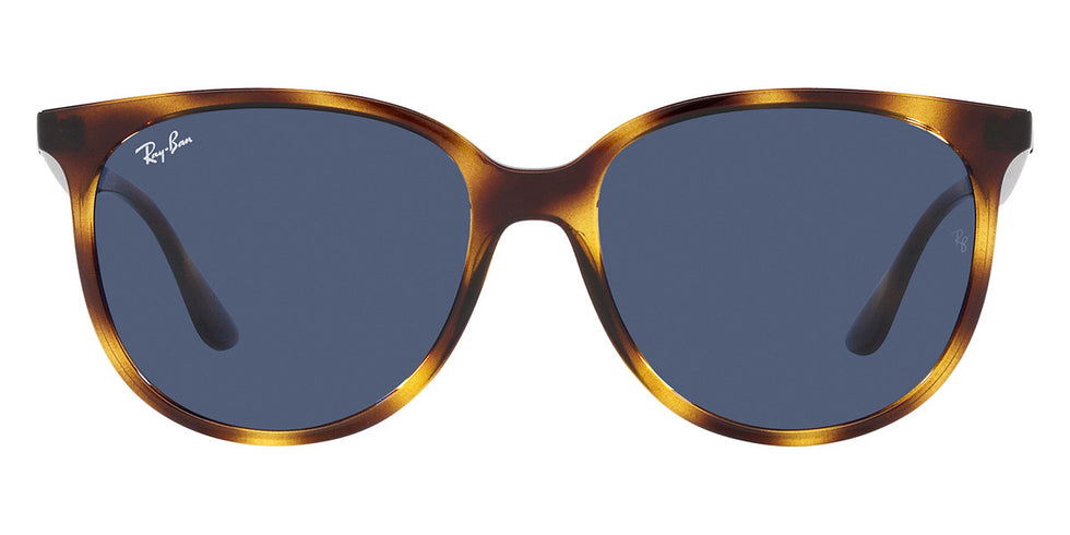 Ray-Ban® RB4378F RB4378F 710/80 54 - Havana with Dark Blue lenses Sunglasses