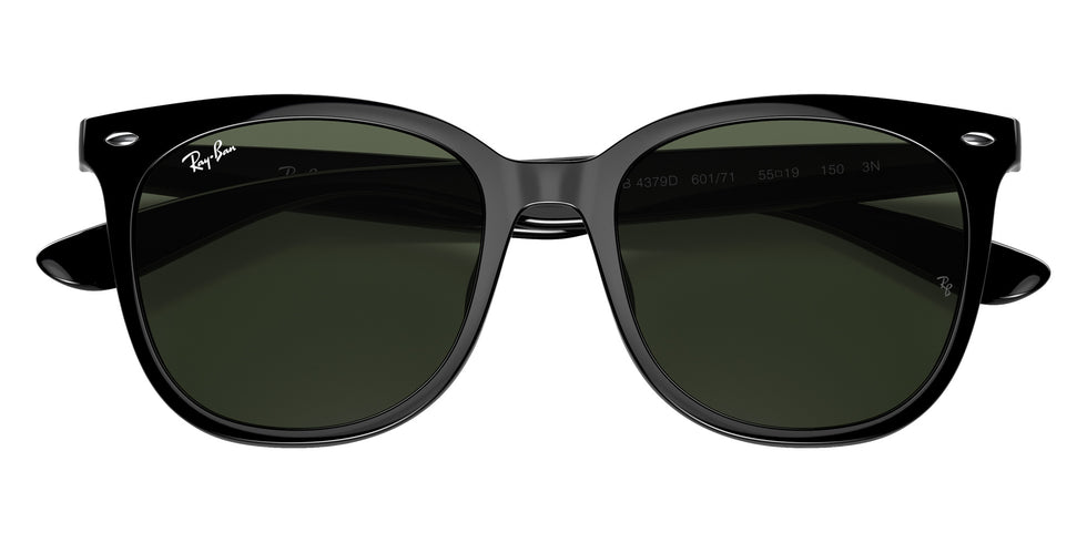 Ray-Ban® RB4379D RB4379D 601/71 55 Sunglasses - Black