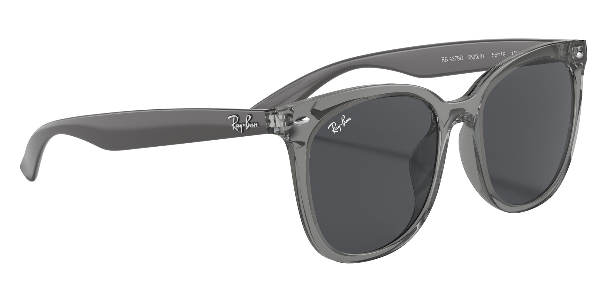 Ray-Ban® RB4379D RB4379D 659987 55 Sunglasses - Gray