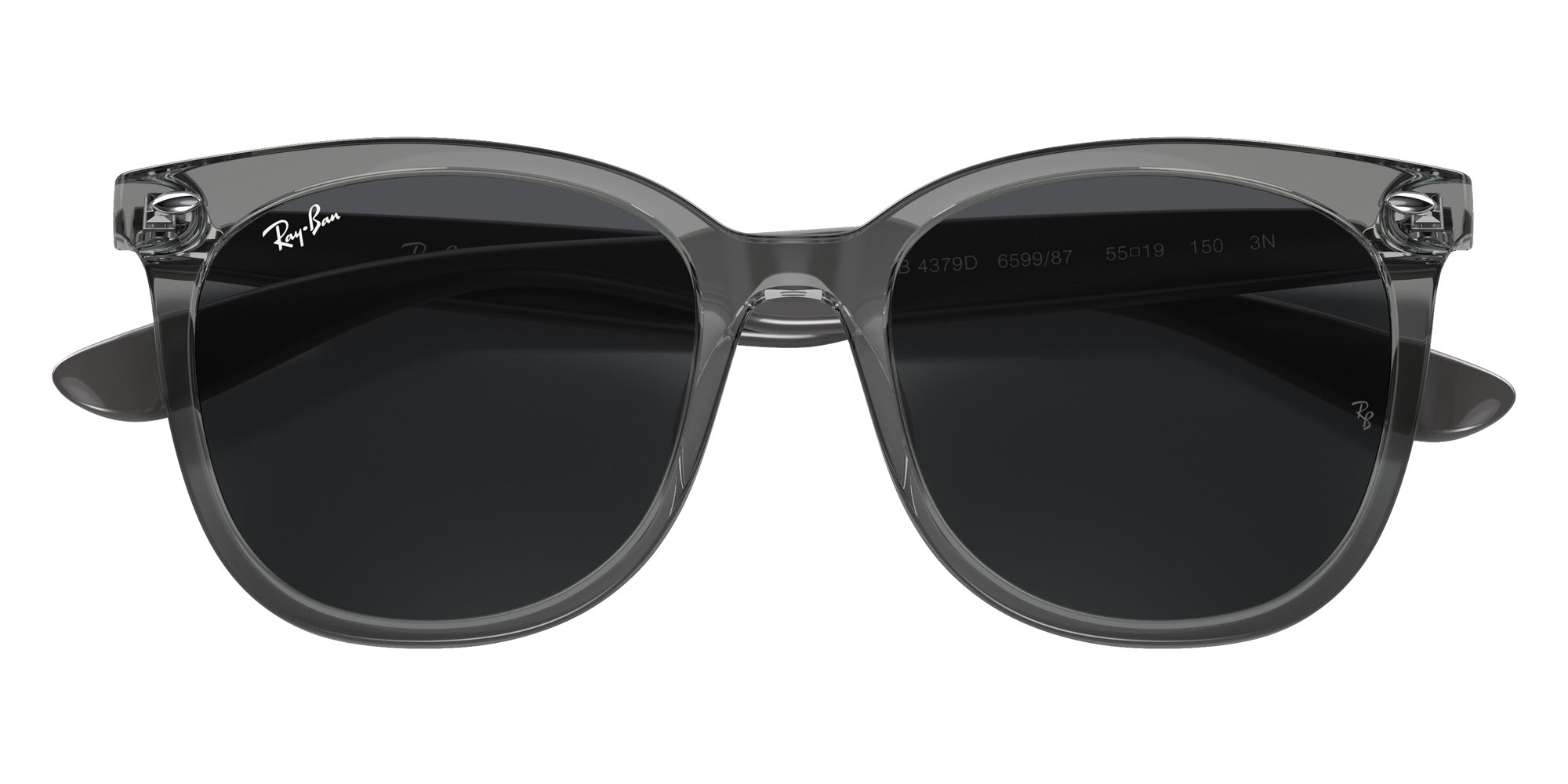 Ray-Ban® RB4379D RB4379D 659987 55 Sunglasses - Gray