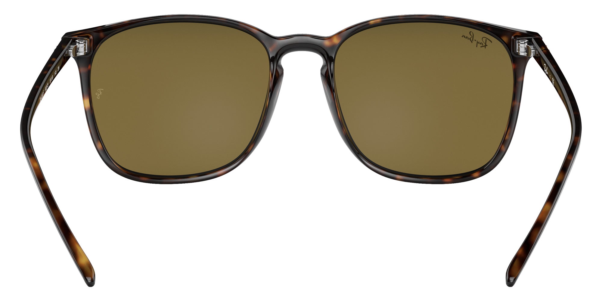 Ray-Ban® RB4387F RB4387F 902/73 55 Sunglasses - Tortoise