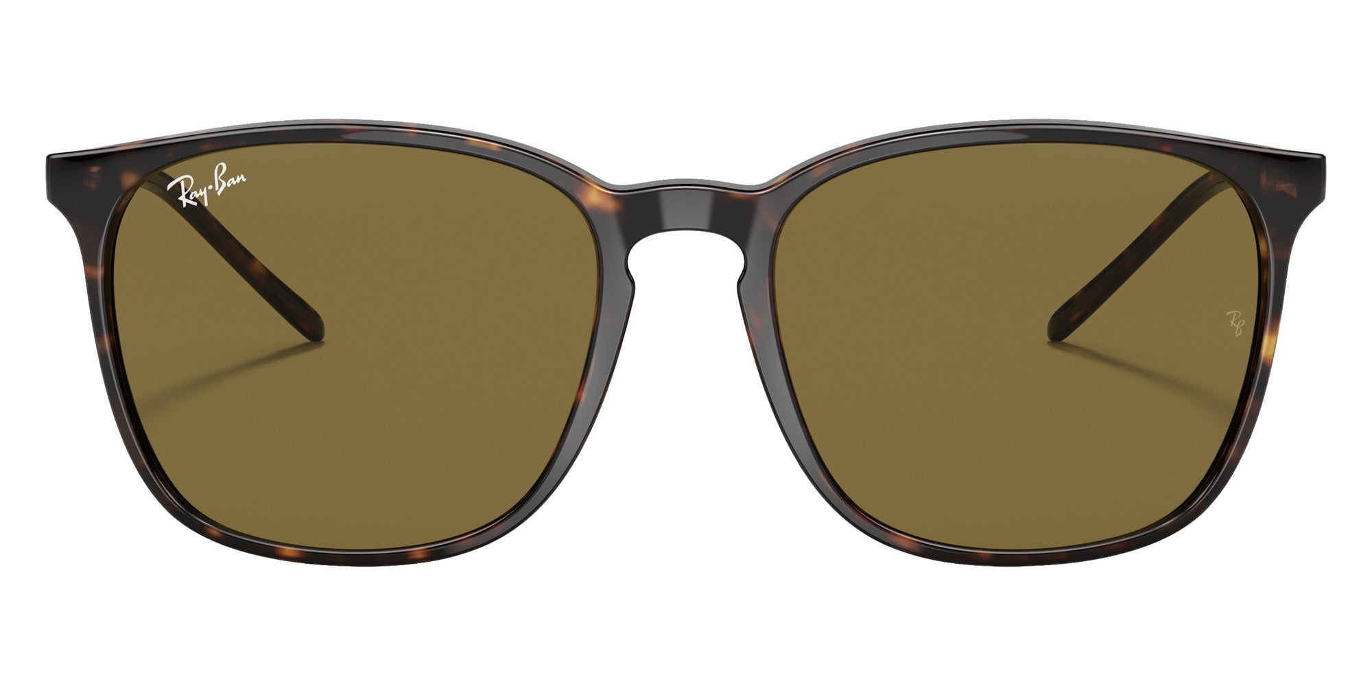 Ray-Ban® RB4387F RB4387F 902/73 55 Sunglasses - Tortoise
