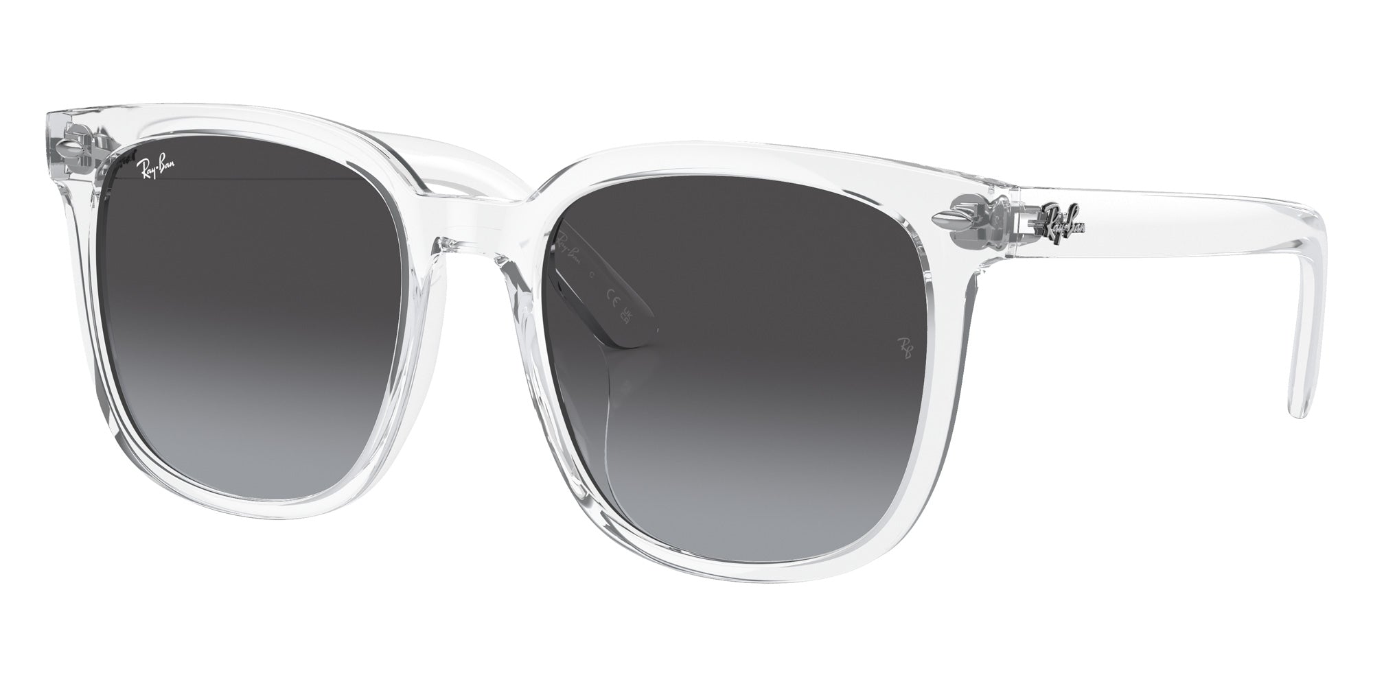 Ray-Ban® RB4401D RB4401D 64478G 57 Sunglasses - Transparent
