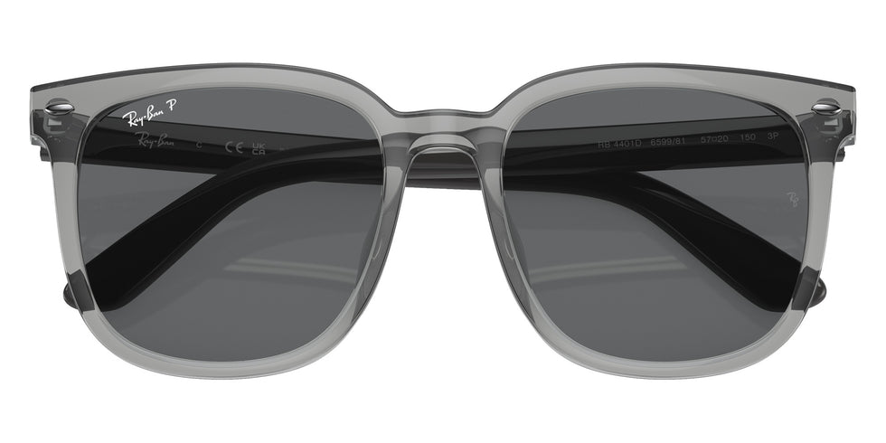 Ray-Ban® RB4401D RB4401D 659981 57 Sunglasses - Gray