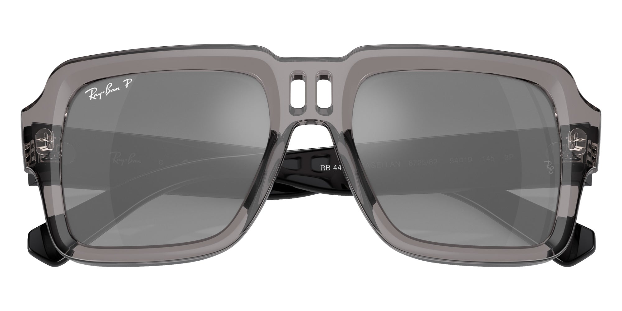 Ray-Ban® RB4408 RB4408 672582 54 Sunglasses - Black