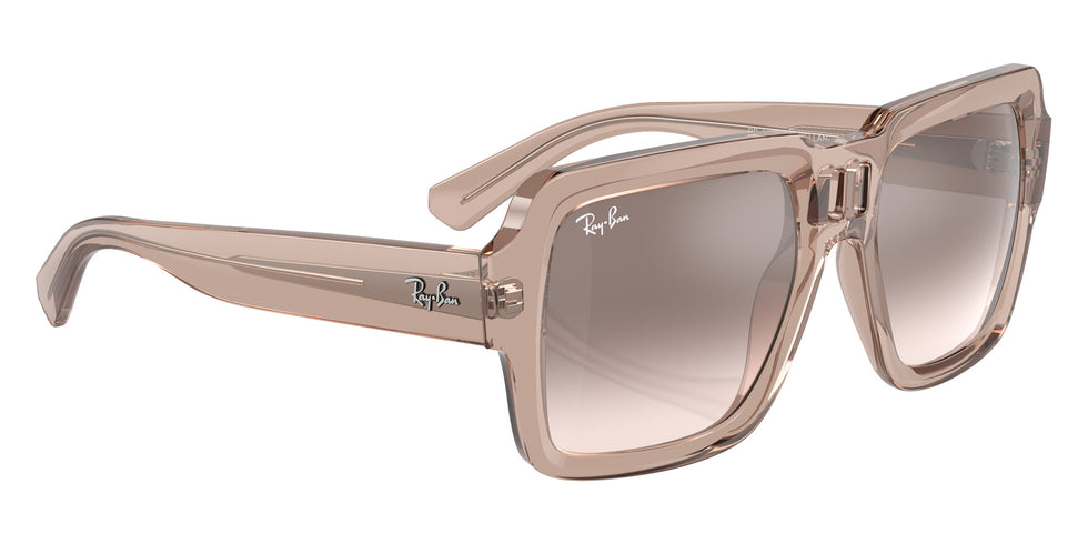 Ray-Ban® RB4408 RB4408 67278Z 54 Sunglasses - Transparent Light Brown