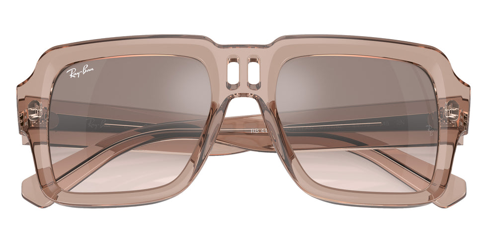 Ray-Ban® RB4408 RB4408 67278Z 54 Sunglasses - Transparent Light Brown