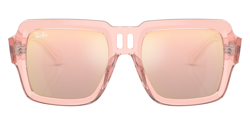 Ray-Ban® RB4408 RB4408 67286X 54 Sunglasses - Transparent Pink