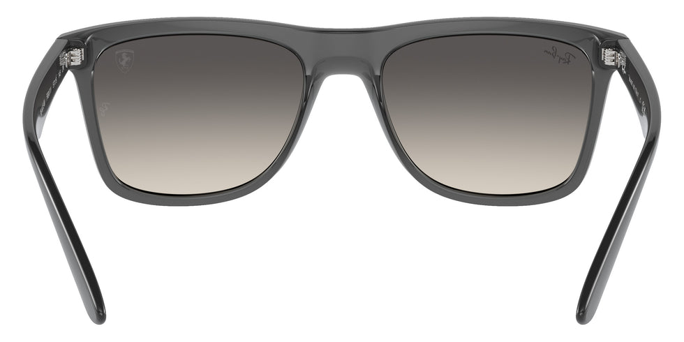 Ray-Ban® RB4413M RB4413M F69111 57 Sunglasses - Transparent Gray