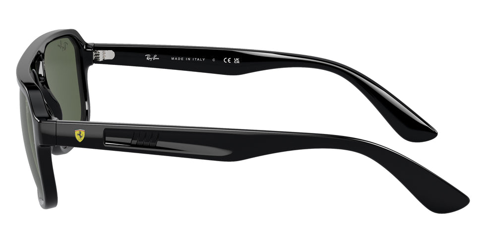 Ray-Ban® RB4414M RB4414M F68371 58 Sunglasses - Black