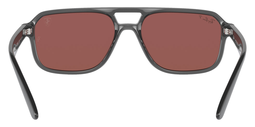 Ray-Ban® RB4414M RB4414M F691H2 58 Sunglasses - Transparent Gray