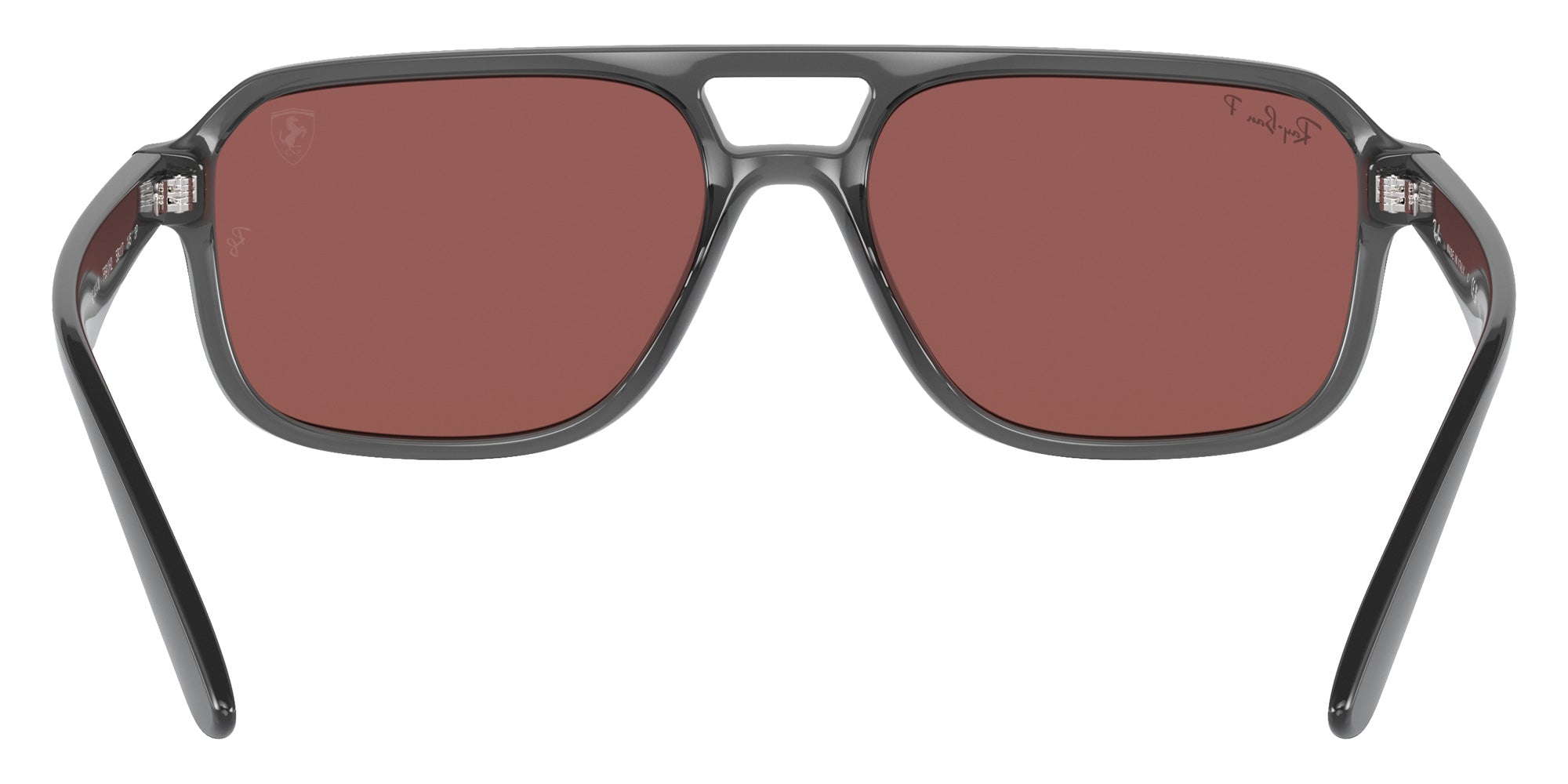 Ray-Ban® RB4414M RB4414M F691H2 58 Sunglasses - Transparent Gray