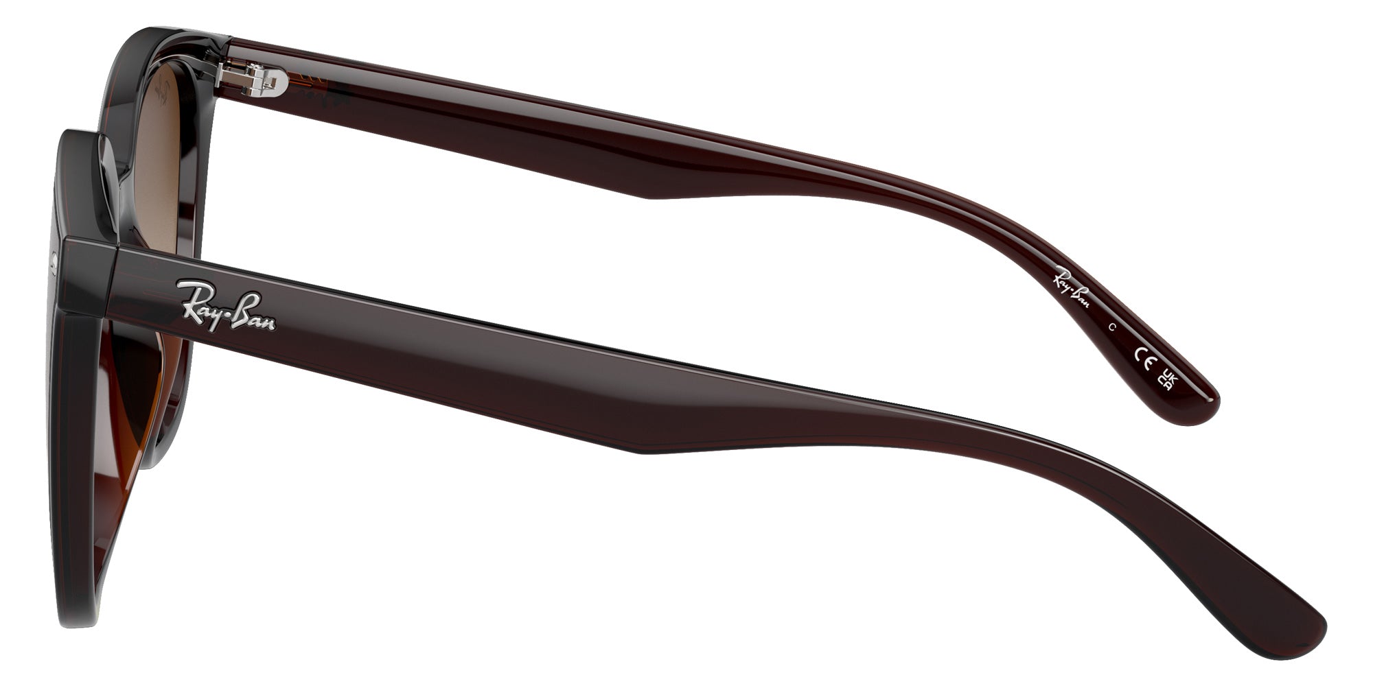 Ray-Ban® RB4423D RB4423D 714/13 66 Sunglasses - Transparent Brown