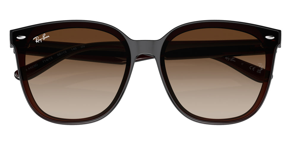 Ray-Ban® RB4423D RB4423D 714/13 66 Sunglasses - Transparent Brown