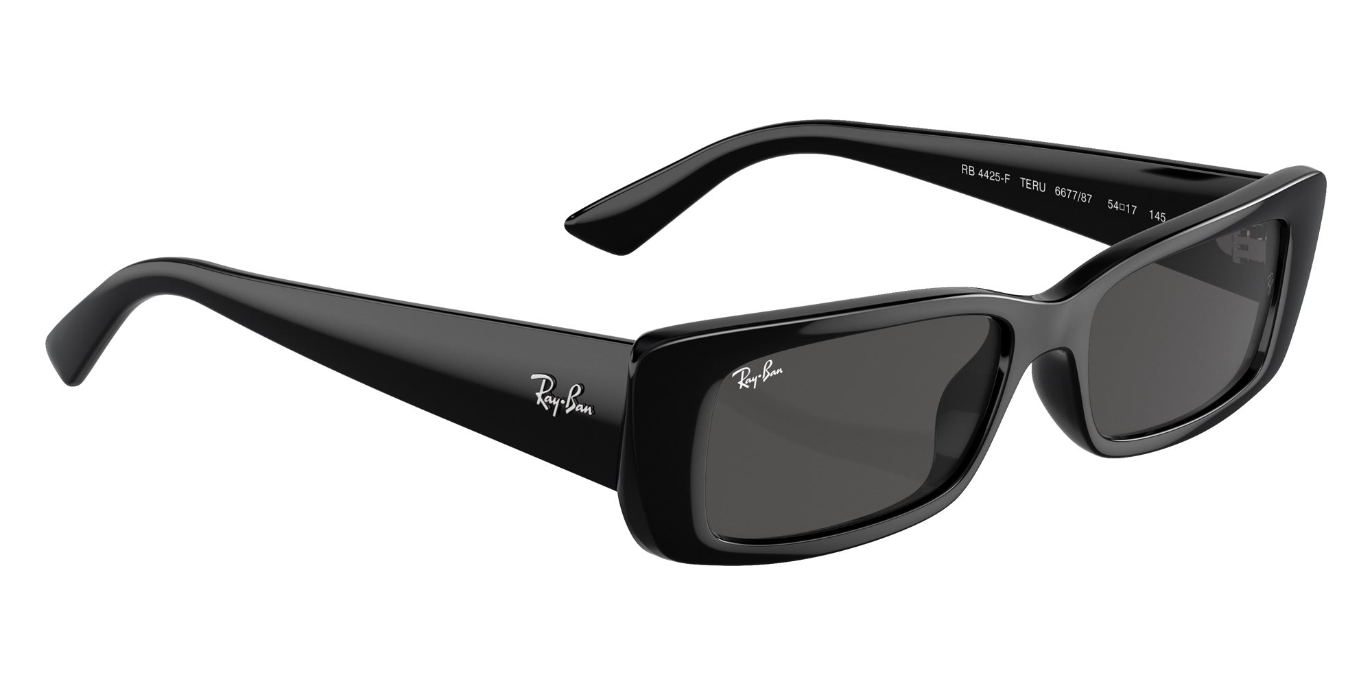 Ray-Ban® RB4425F RB4425F 667787 54 Sunglasses - Black