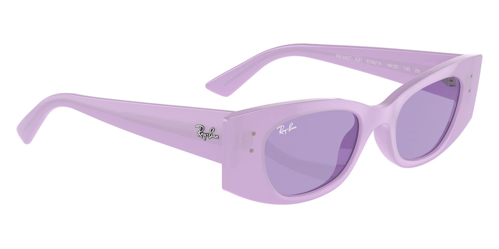 Ray-Ban® RB4427 RB4427 67581A 49 Sunglasses - Lilac