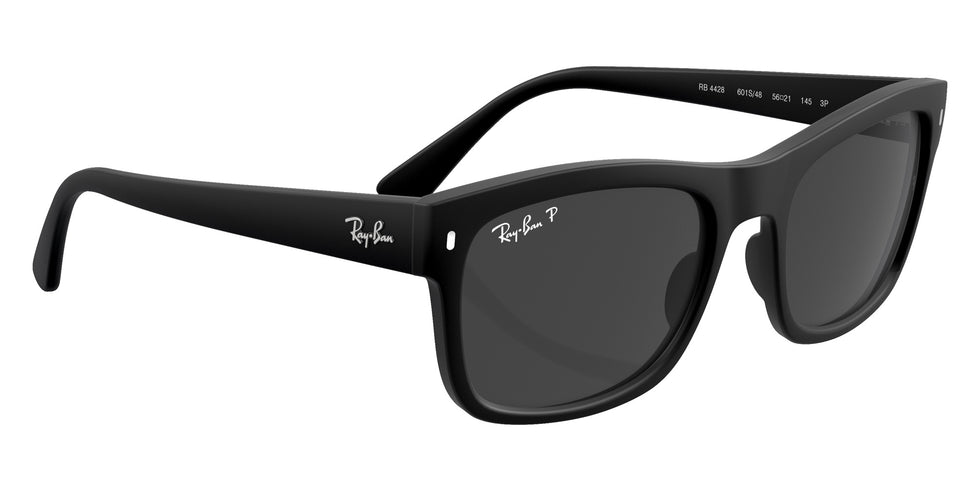 Ray-Ban® RB4428 RB4428 601S48 56 Sunglasses - Black