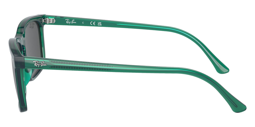 Ray-Ban® RB4435 RB4435 6615B1 59 Sunglasses - Transparent Green
