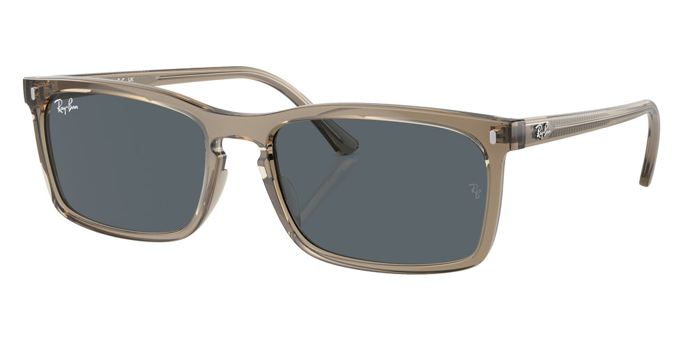 Ray-Ban® RB4435 RB4435 6765R5 56 Sunglasses - Transparent Brown