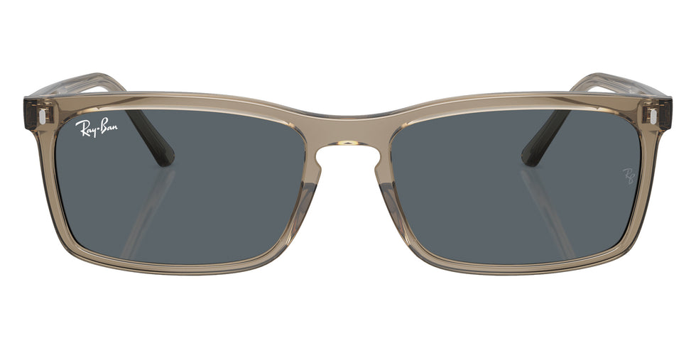 Ray-Ban® RB4435 RB4435 6765R5 56 Sunglasses - Transparent Brown