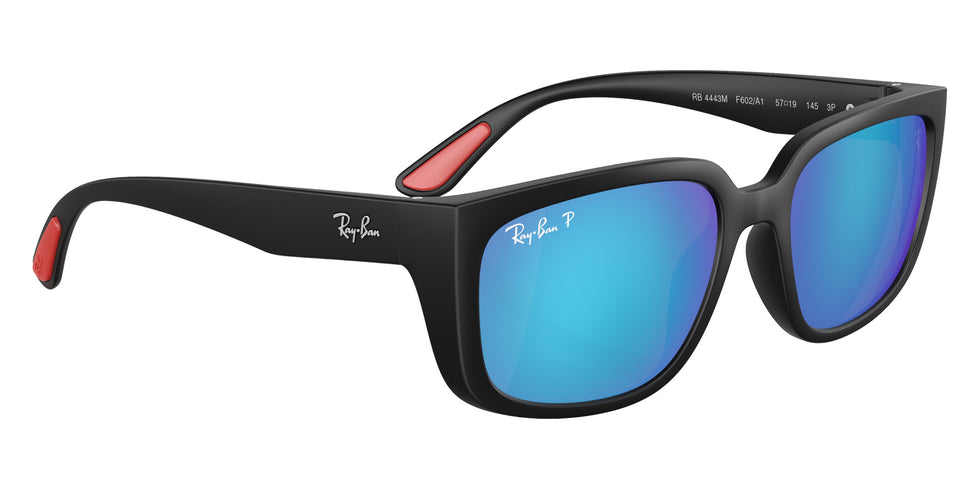 Ray-Ban® RB4443M RB4443M F602A1 57 Sunglasses - Matte Black