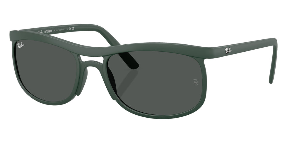 Ray-Ban® RB4452 RB4452 601687 56 Sunglasses - Sand Green