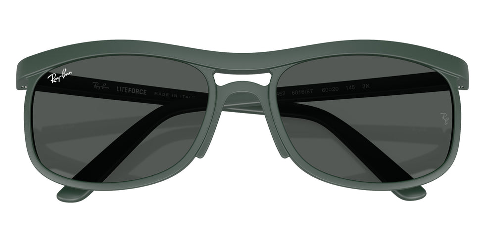 Ray-Ban® RB4452 RB4452 601687 56 Sunglasses - Sand Green