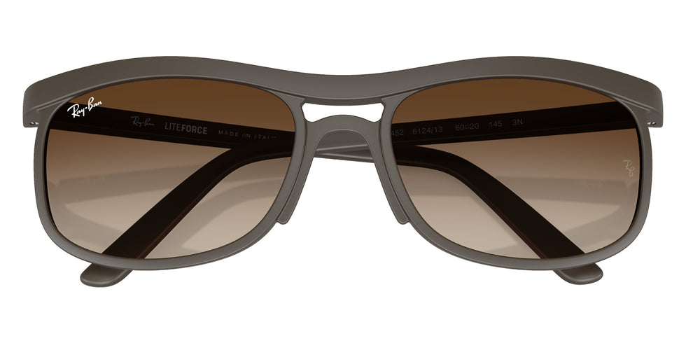 Ray-Ban® RB4452 RB4452 612413 56 Sunglasses - Sand Brown