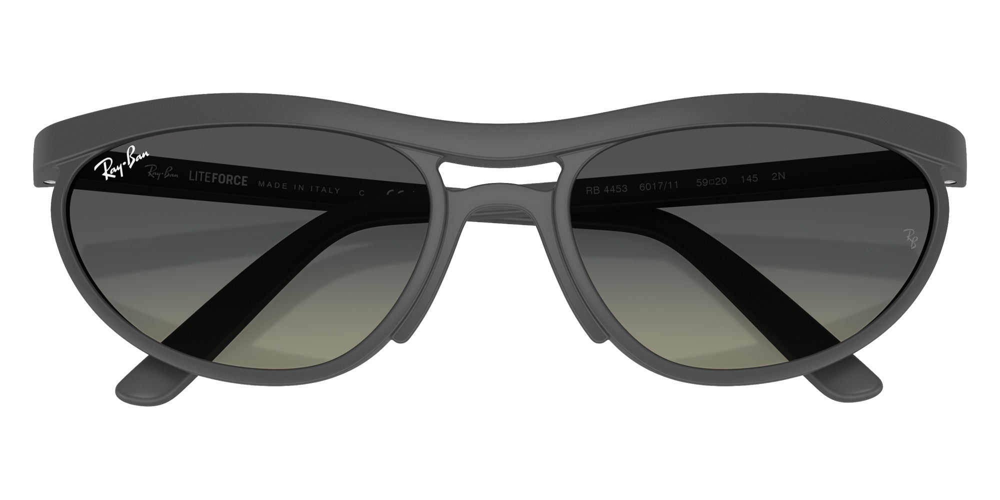 Ray-Ban® RB4453 RB4453 601711 59 Sunglasses - Sand Gray