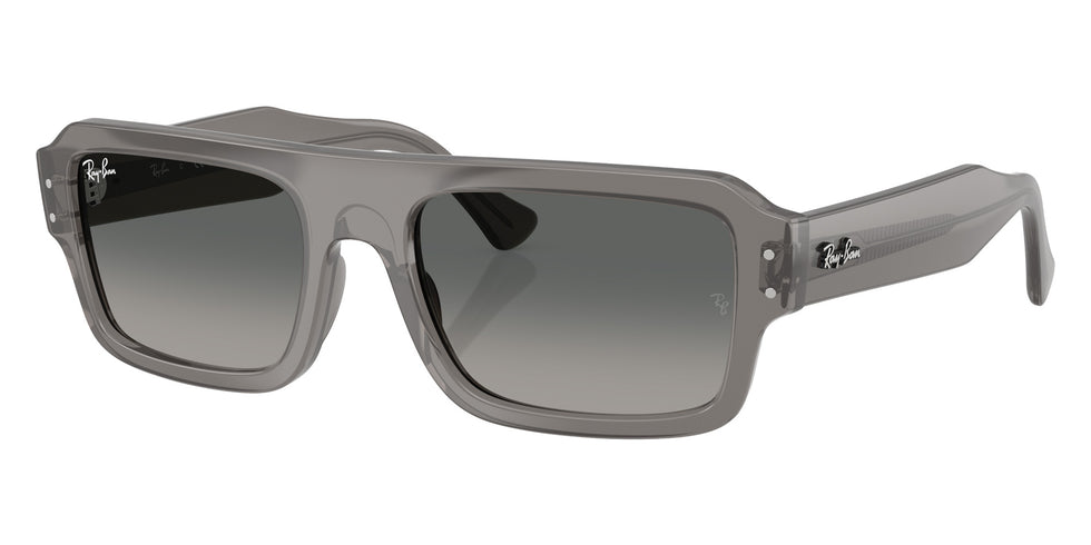 Ray-Ban® RB4454F RB4454F 680571 53 Sunglasses - Transparent Gray
