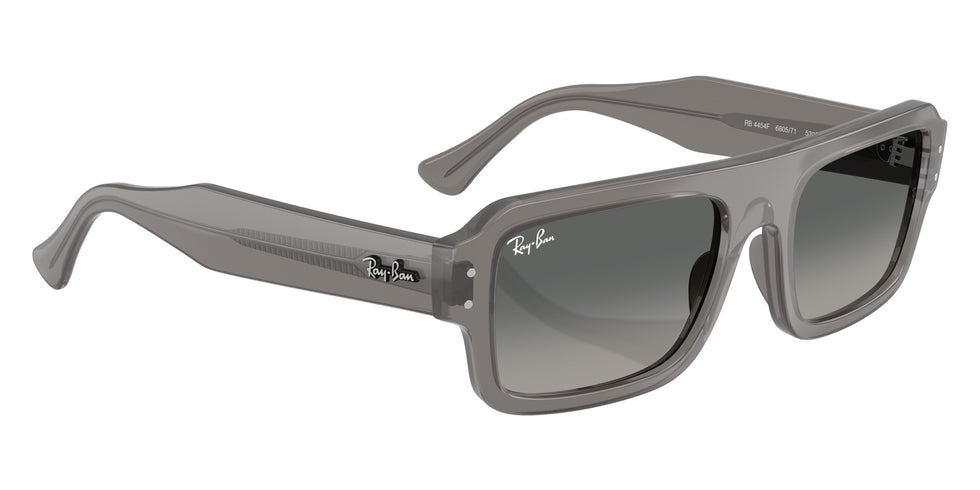 Ray-Ban® RB4454F RB4454F 680571 53 Sunglasses - Transparent Gray