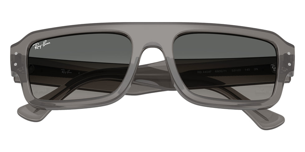Ray-Ban® RB4454F RB4454F 680571 53 Sunglasses - Transparent Gray