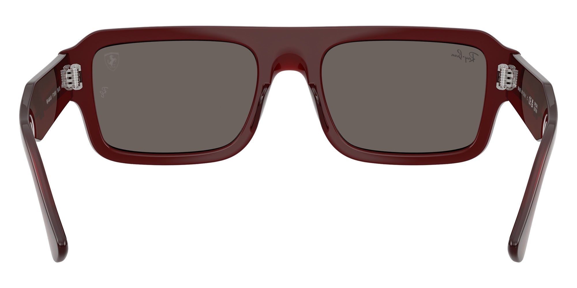 Ray-Ban® RB4454M RB4454M F710B1 56 Sunglasses - Red Transparent