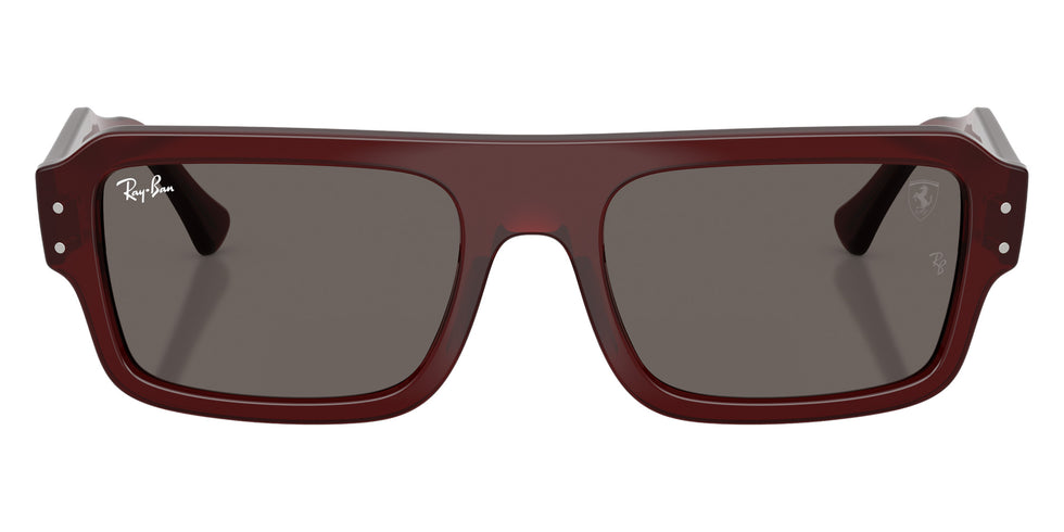 Ray-Ban® RB4454M RB4454M F710B1 56 Sunglasses - Red Transparent